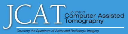 Journal of Computer Assisted Tomography誌に論文が発表されました！